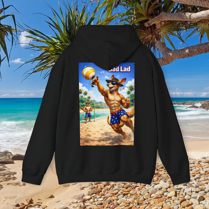 Bad Lad Oz Beach Volleyball Kangaroo Hoodie