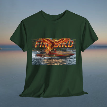 Australian Water Ski Racing Tribute Tee - Firebird