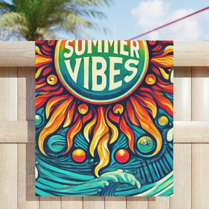 Summer Vibes Beach Towel
