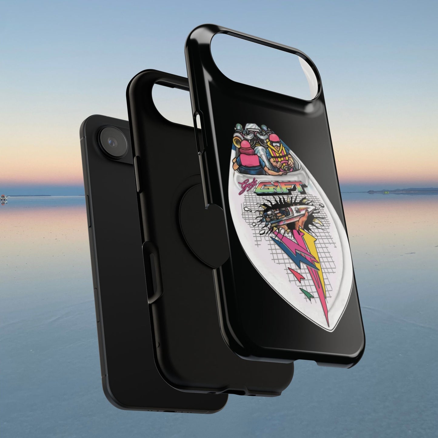 Australian Water Ski Racing Impact Resistant Gods Gift Tribute Phone Cover