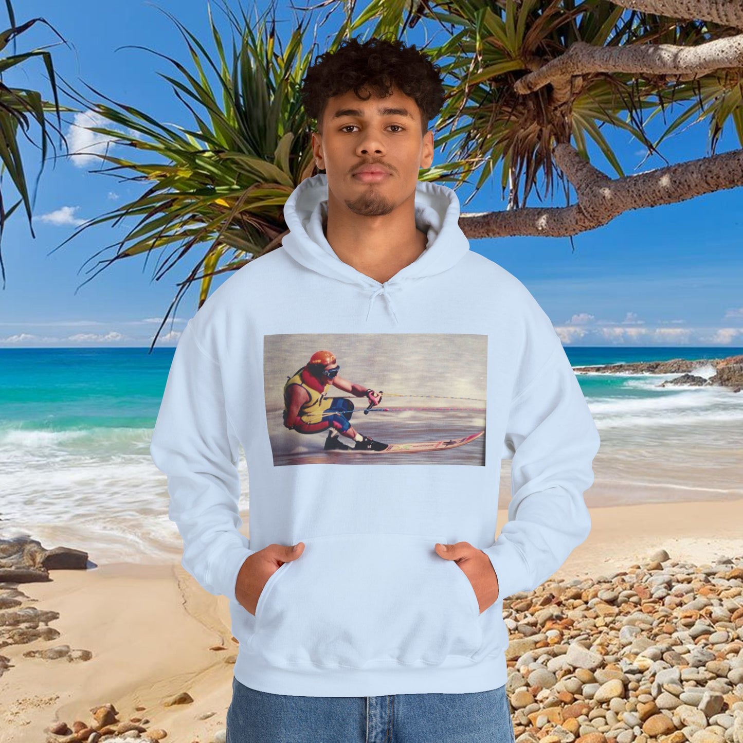 Down Low Water Ski Racing Hoodie