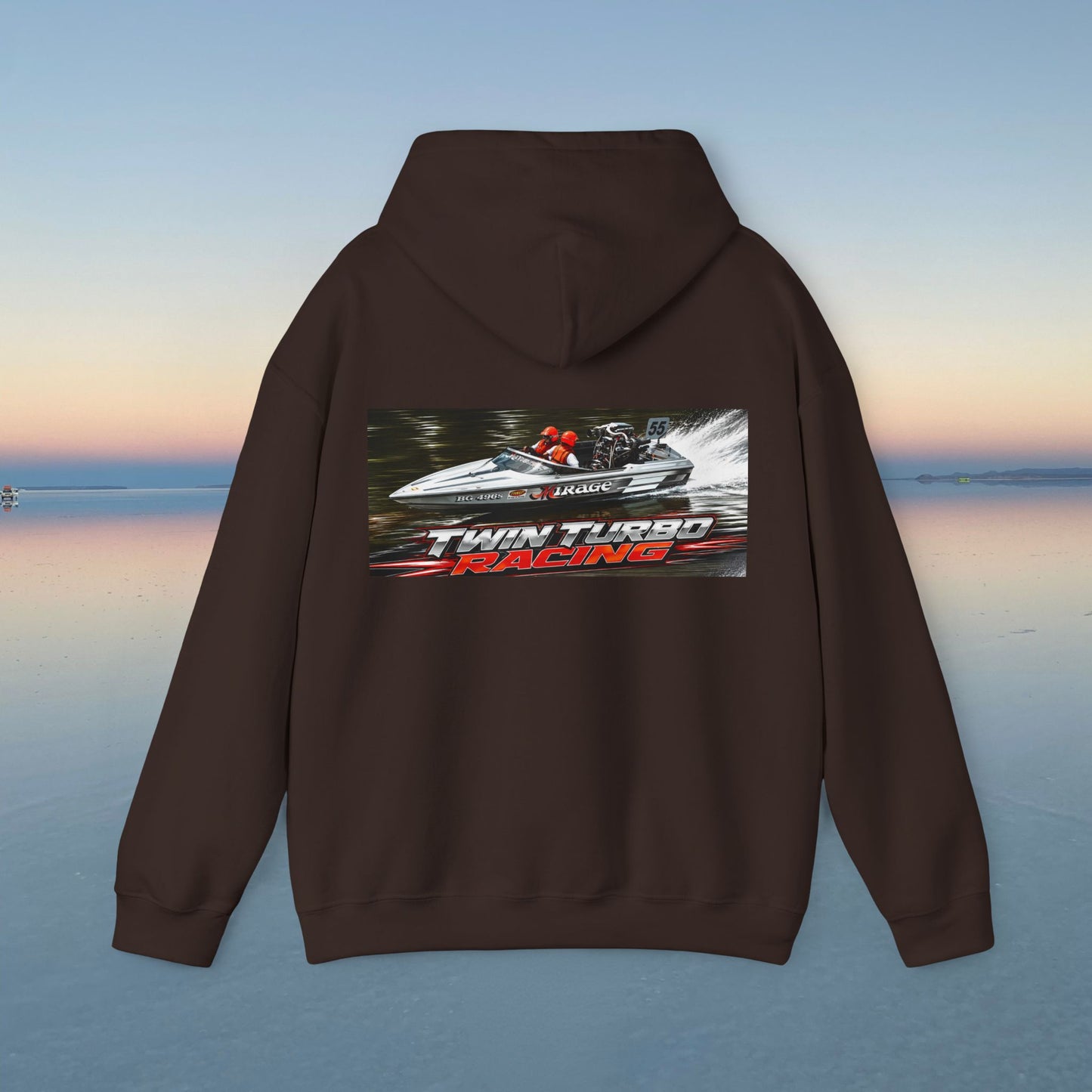 Bad Lad Oz Tribute Range - MIRAGE Australian Water Ski Racing Hoodie. Bad Lad Oz has paid homage to the iconic Mirage with our  Australian Water Ski Racing Tribute Collection