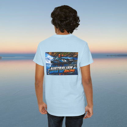 TR Australian Water Ski Racing Tribute Tee featuring the Champion Team