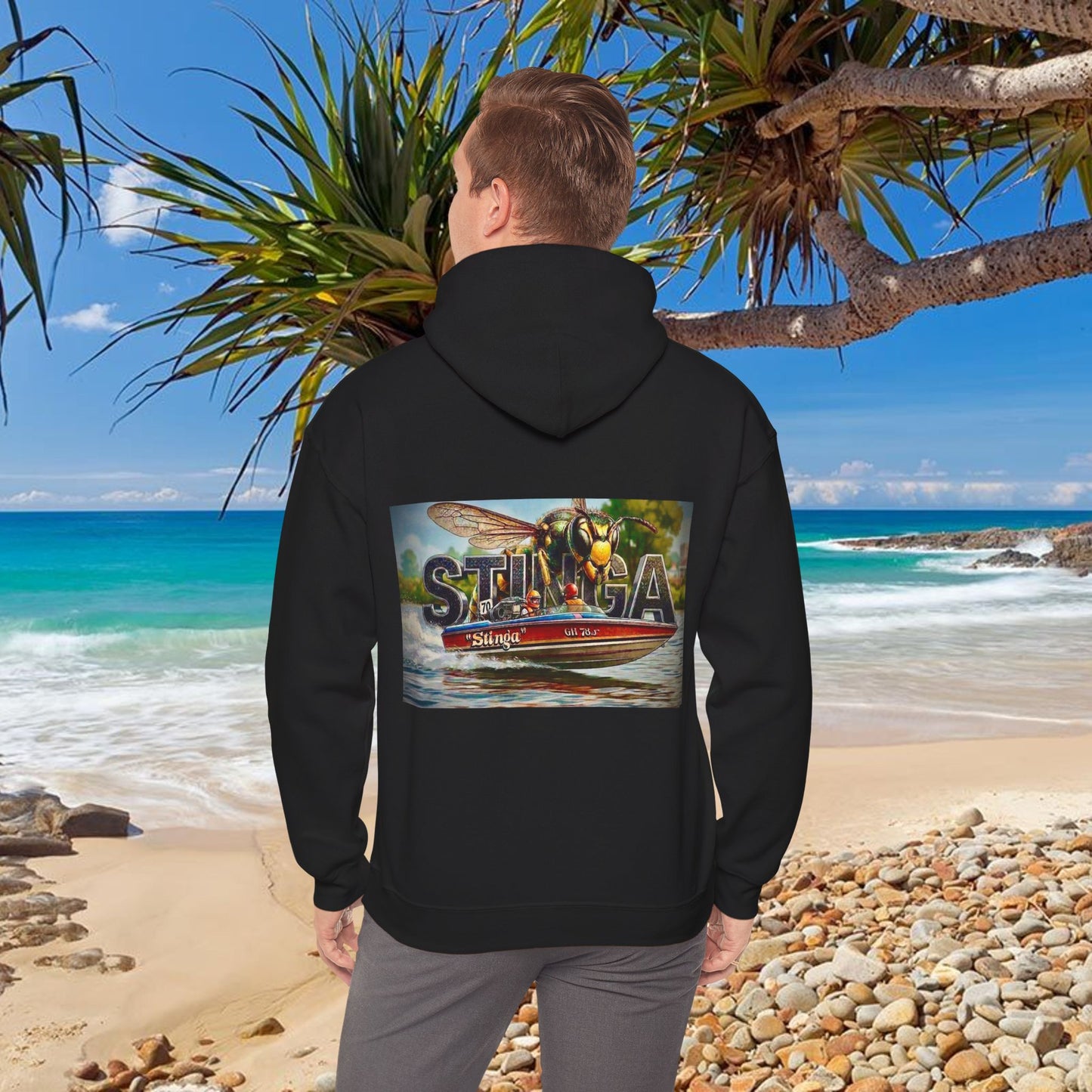 STINGA Bad Lad Oz Ski Racing Tribute Hoodie