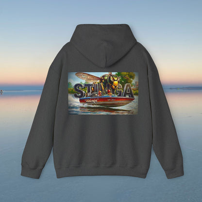 Copy of Copy of The Tribute Range - STINGA Australian Water Ski Racing Hoodie. Bad Lad Oz has paid homage to the iconic STINGA with our Tribute Collection