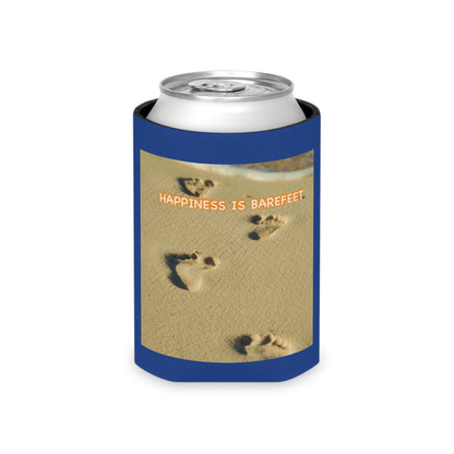 Happiness is Barefeet Stubbie Holder