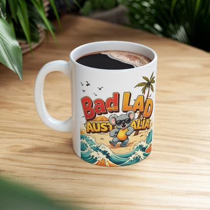 Beach Koala Coffee Mug