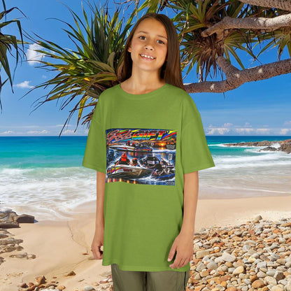 Gods Gift Kids Tribute Tshirt design is colourful and bright with some old school cool from Bad Lad Oz  A great unisex idea