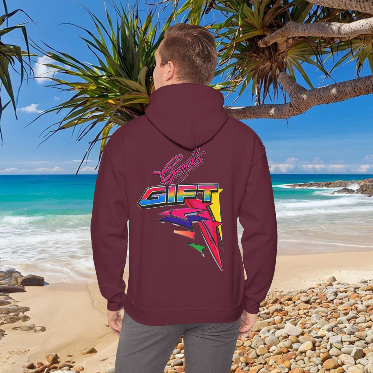 Gods Gift Water Ski Racing Hoodie | Powerboat Twin Turbo Retro Waterski Legend