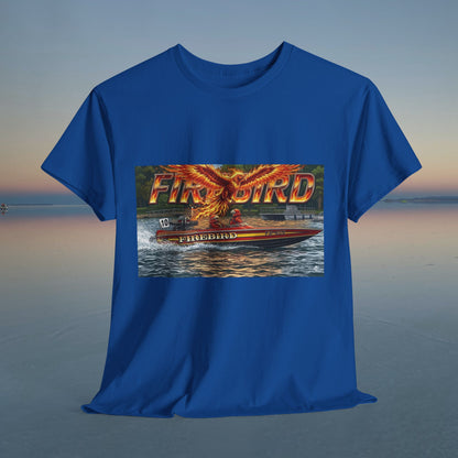Australian Water Ski Racing Tribute Tee - Firebird