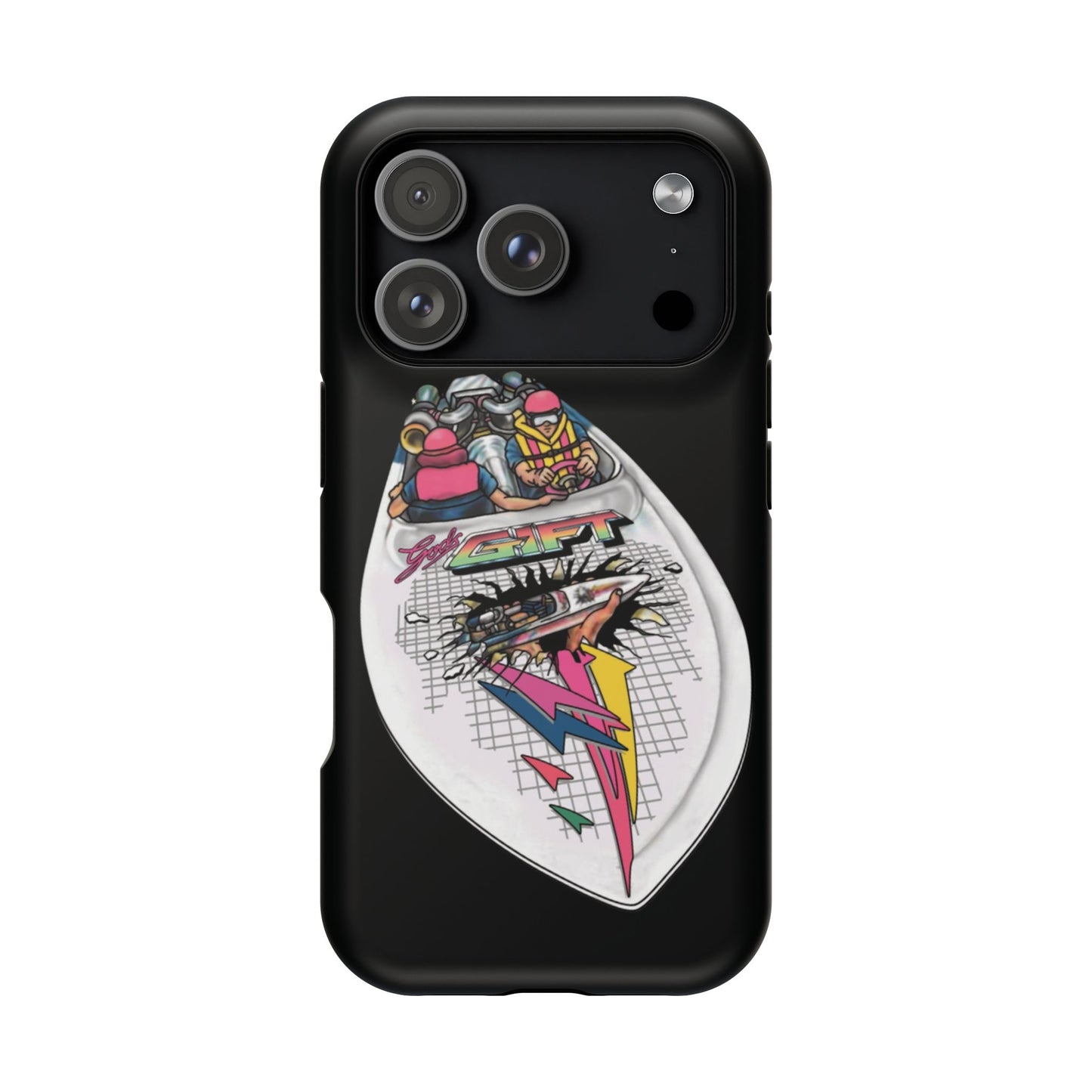 Australian Water Ski Racing Impact Resistant Gods Gift Tribute Phone Cover