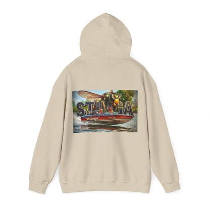 Copy of Copy of The Tribute Range - STINGA Australian Water Ski Racing Hoodie. Bad Lad Oz has paid homage to the iconic STINGA with our Tribute Collection