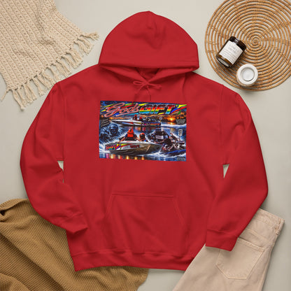 Gods Gift Tribute Hoodie Unisex Heavy Blend™ Hooded Sweatshirt Old School cool from Bad Lad Oz of the boat that changed the game Great Gift