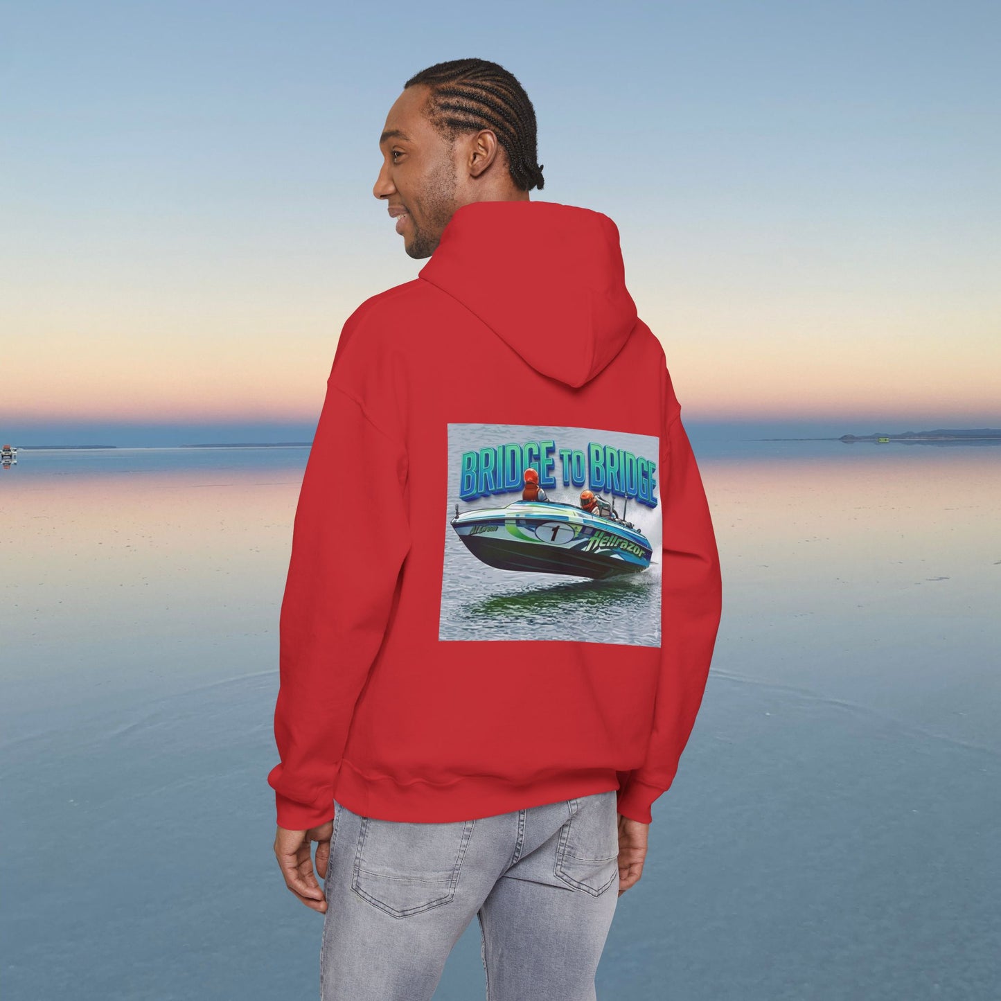 HELLRAZOR Bad Lad Oz Ski Racing Tribute Hoodie Aussie