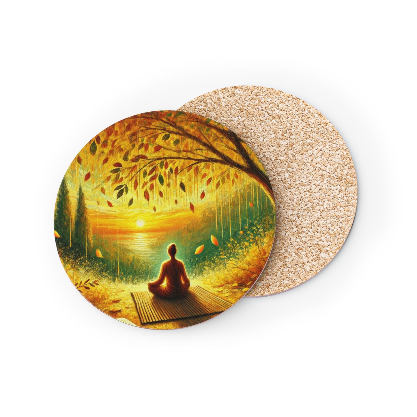 The Relaxation Range - Meditation Drink Coasters