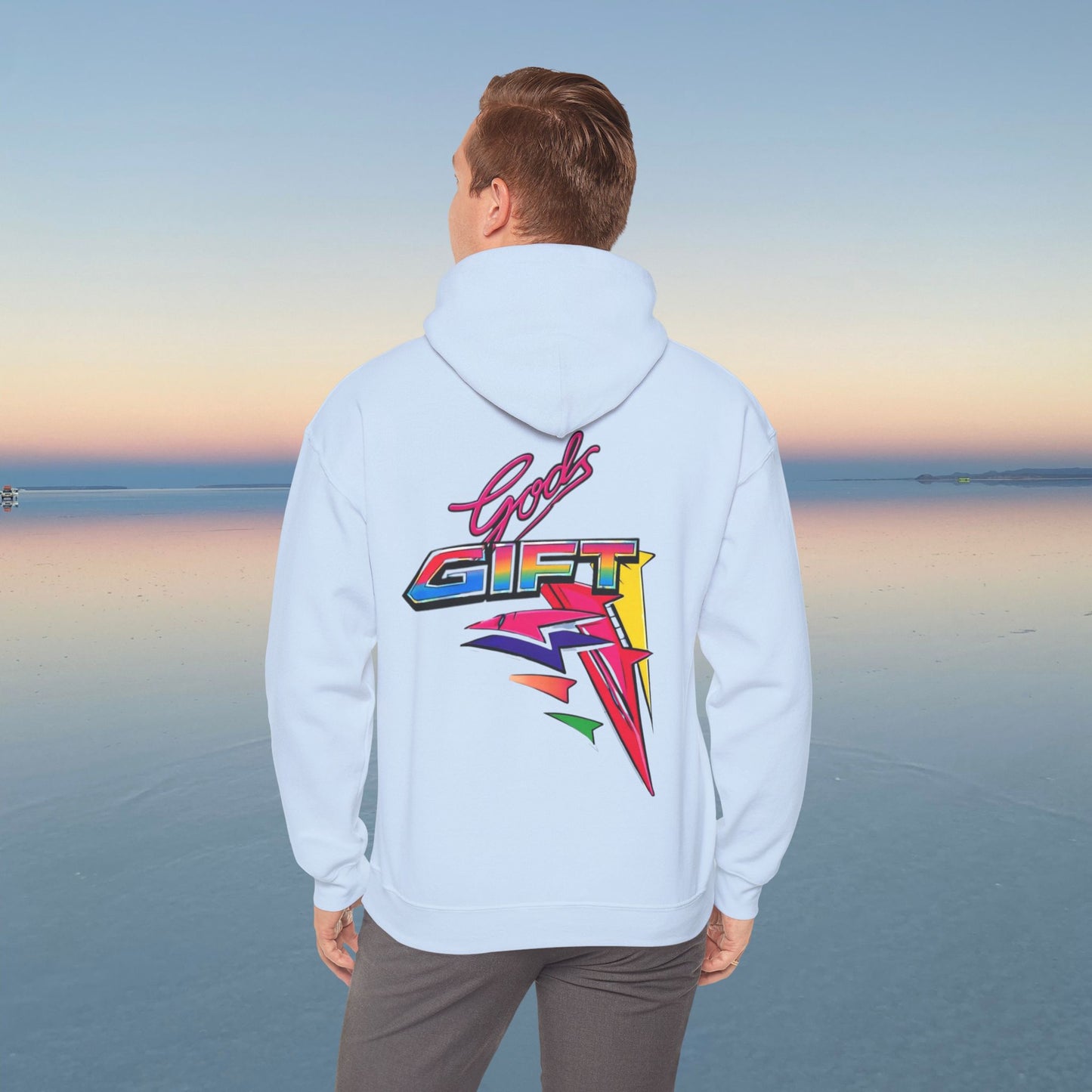 Gods Gift Water Ski Racing Hoodie | Powerboat Twin Turbo Retro Waterski Legend