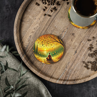 The Relaxation Range - Meditation Drink Coasters