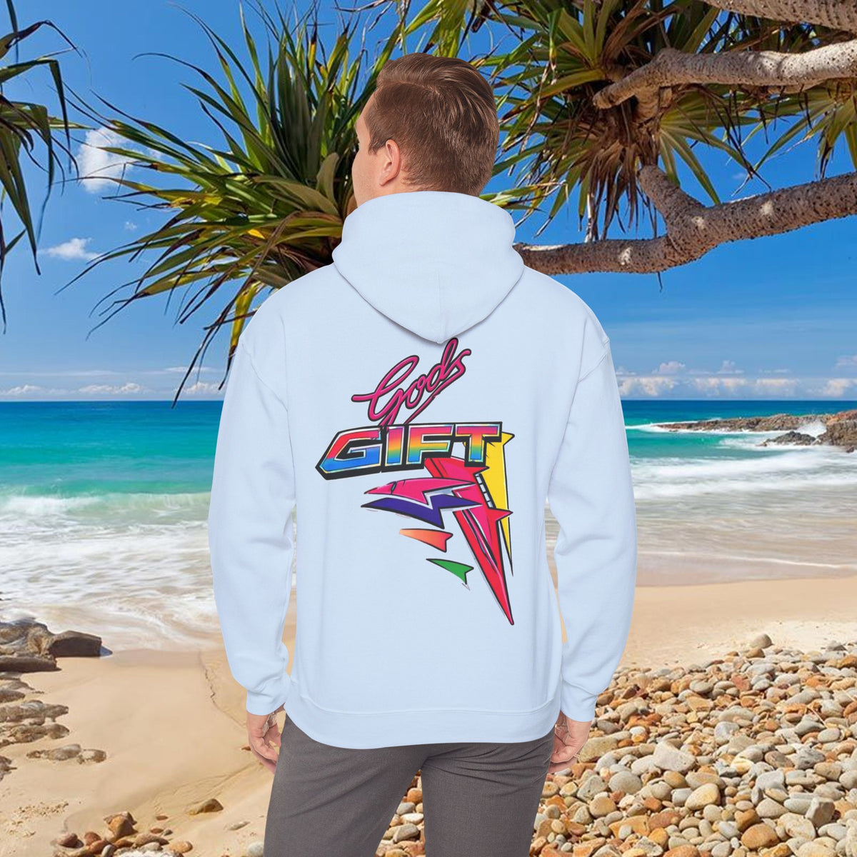 Gods Gift Water Ski Racing Hoodie | Powerboat Twin Turbo Retro Waterski Legend