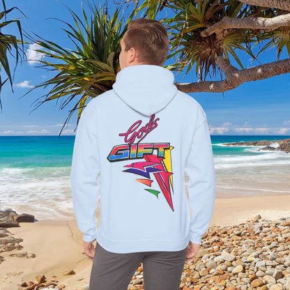 Gods Gift Water Ski Racing Hoodie | Powerboat Twin Turbo Retro Waterski Legend