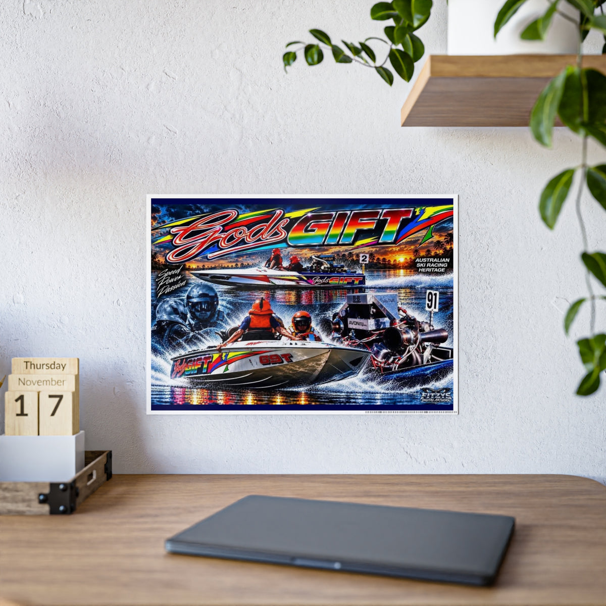 Gods Gift High-Gloss Tribute Poster - Bad Lad Exclusive