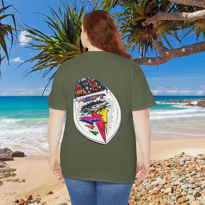 LIMITTED ADDITION Gods Gift Front & Back Waterski Racing Tribute Tee | Twin Turbo Old School Aussie Champion Game Changer