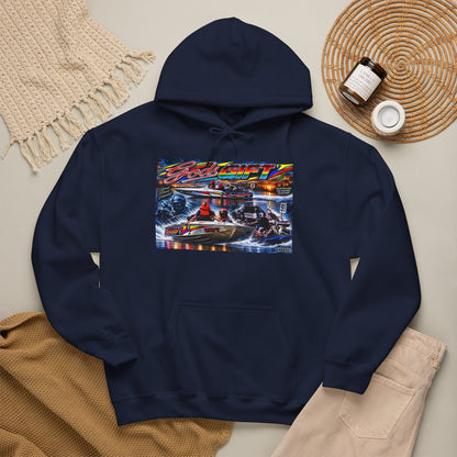 Gods Gift Tribute Hoodie Unisex Heavy Blend™ Hooded Sweatshirt Old School cool from Bad Lad Oz of the boat that changed the game Great Gift