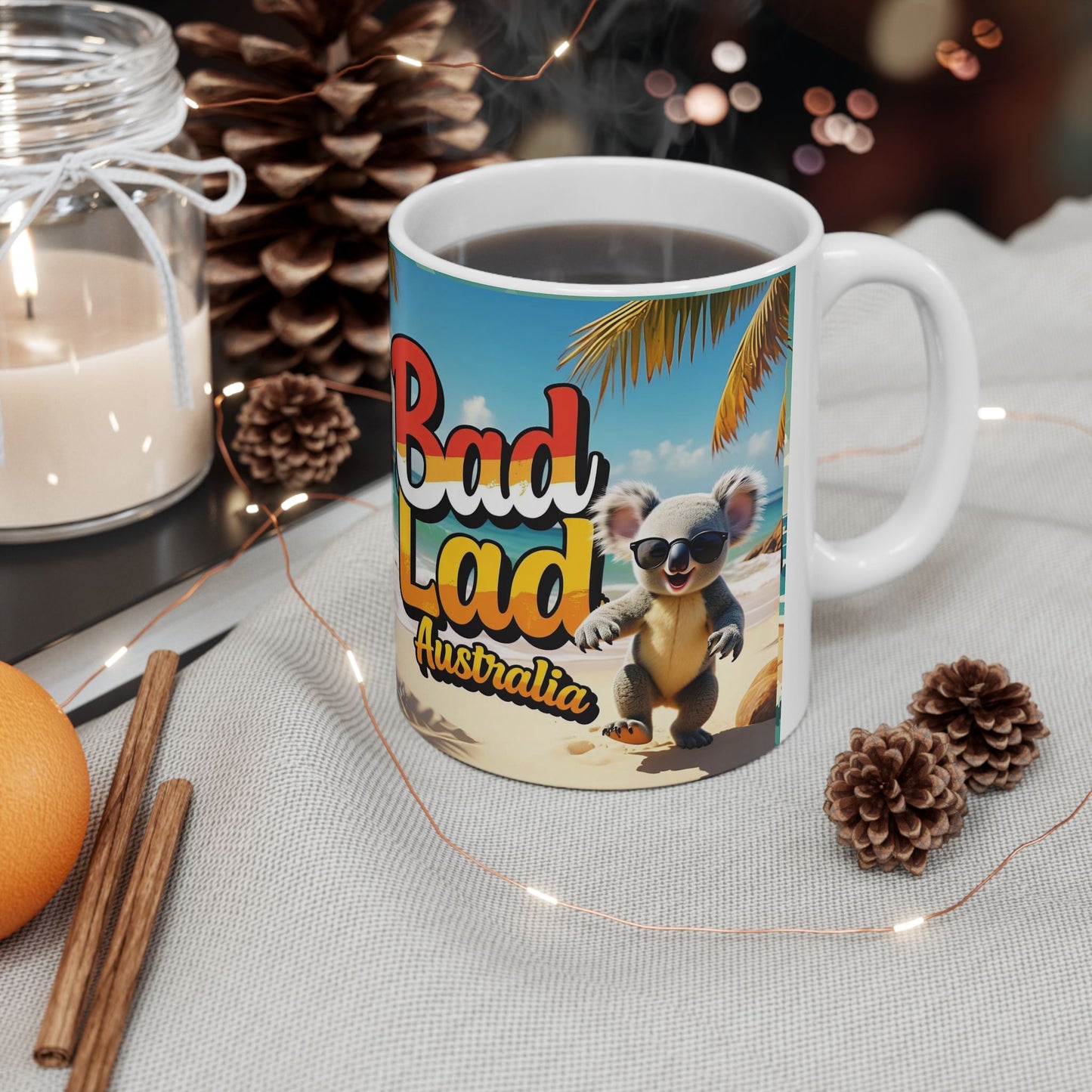 Bad Lad Australian Pride Koala Mug
