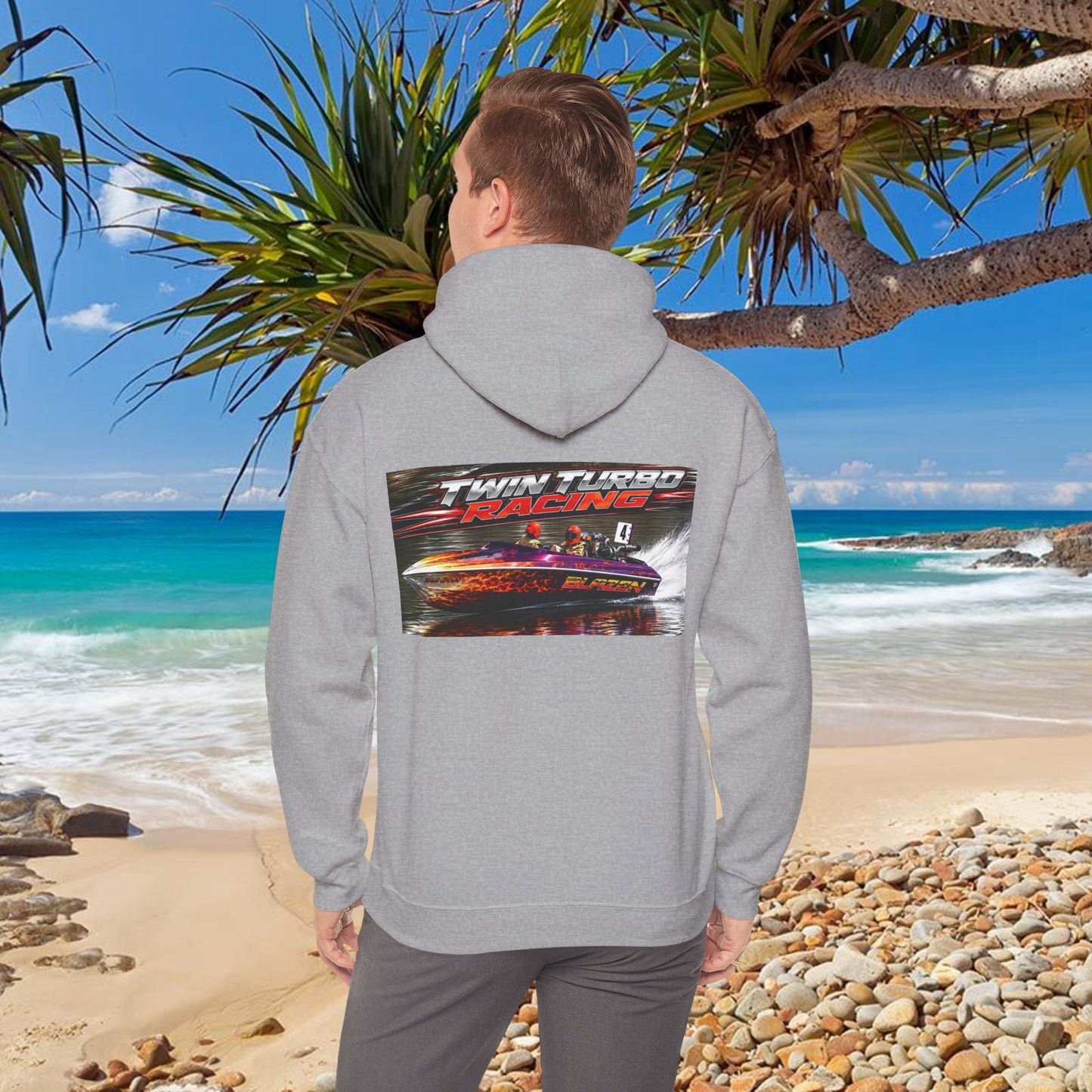 The Tribute Range - 🔥  BLAZEN’ 🔥 Australian Water Ski Racing Hoodie. Bad Lad Oz has paid homage to the iconic Blazen’ in memory of the late Noel Griffin