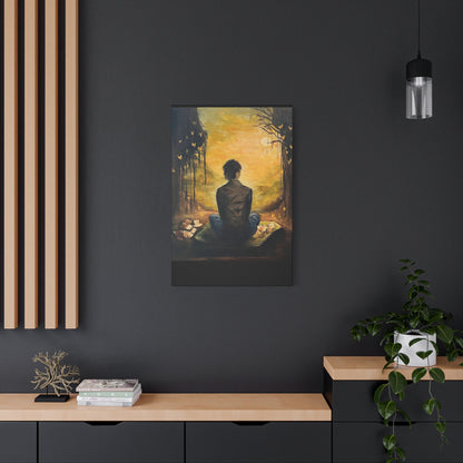Hand Painted Canvas Wall Art Print - Serenity