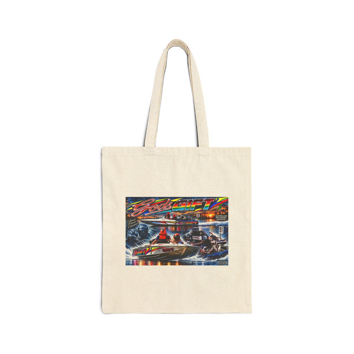 Gods Gift Cotton Canvas Tote Bag