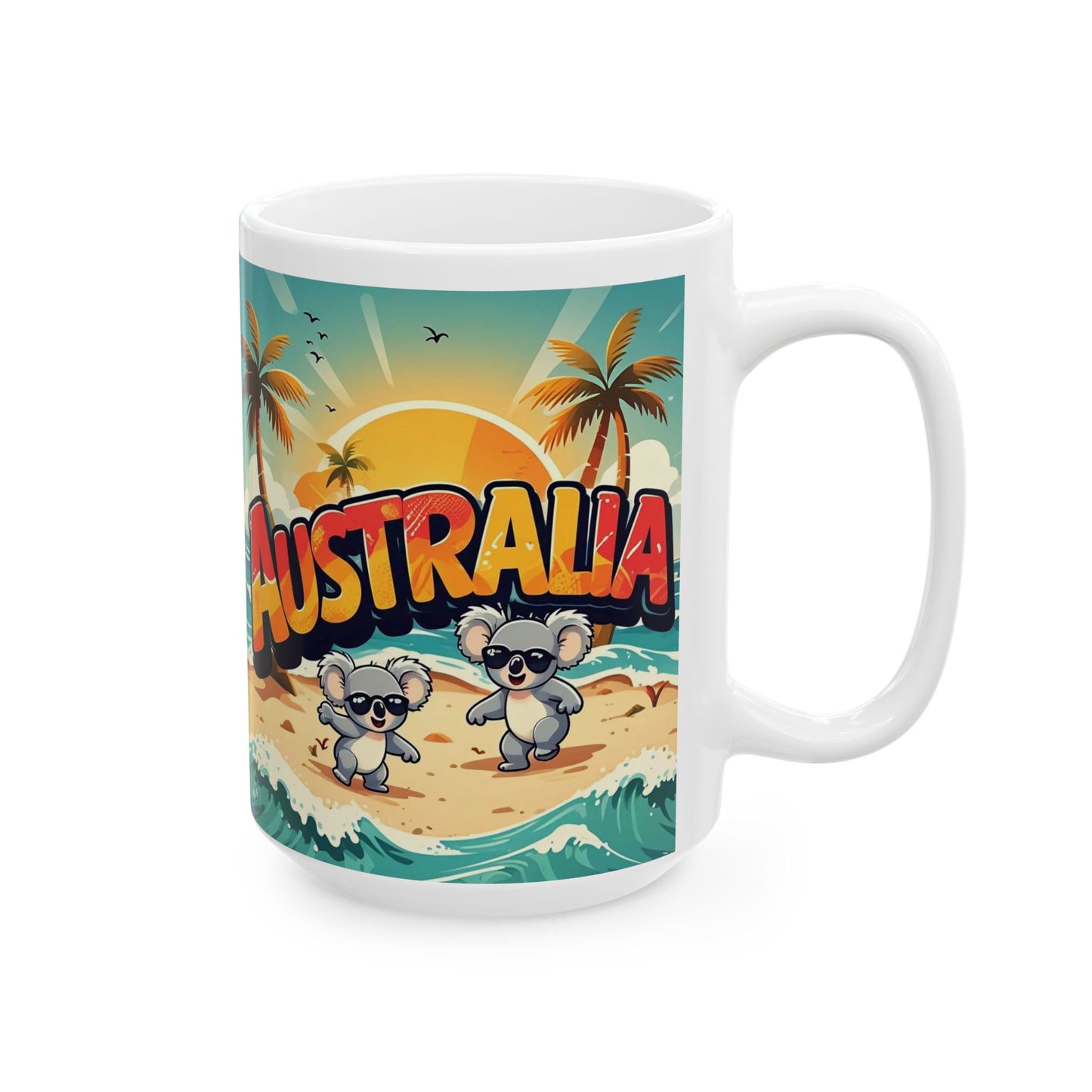 Bad Lad Australian Pride Koala Mug