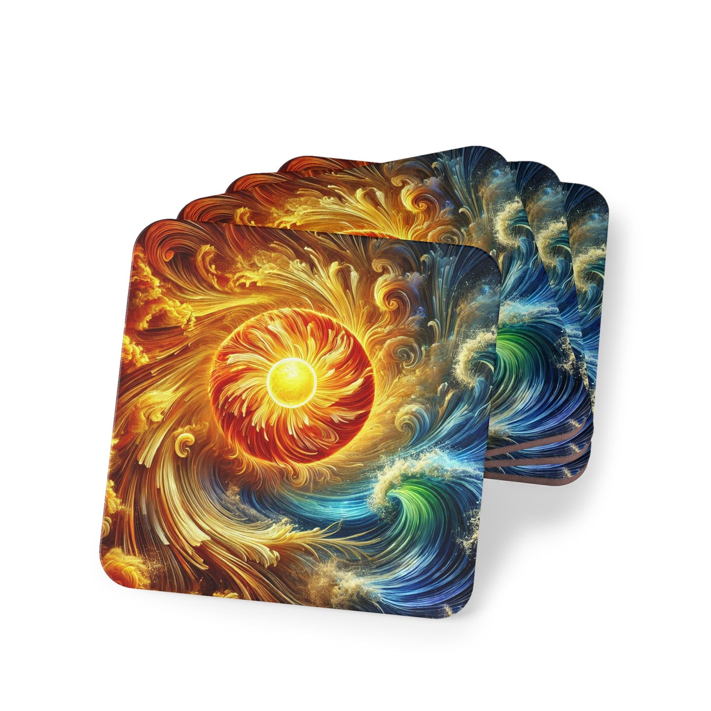 Eternal Cork Drink Coasters