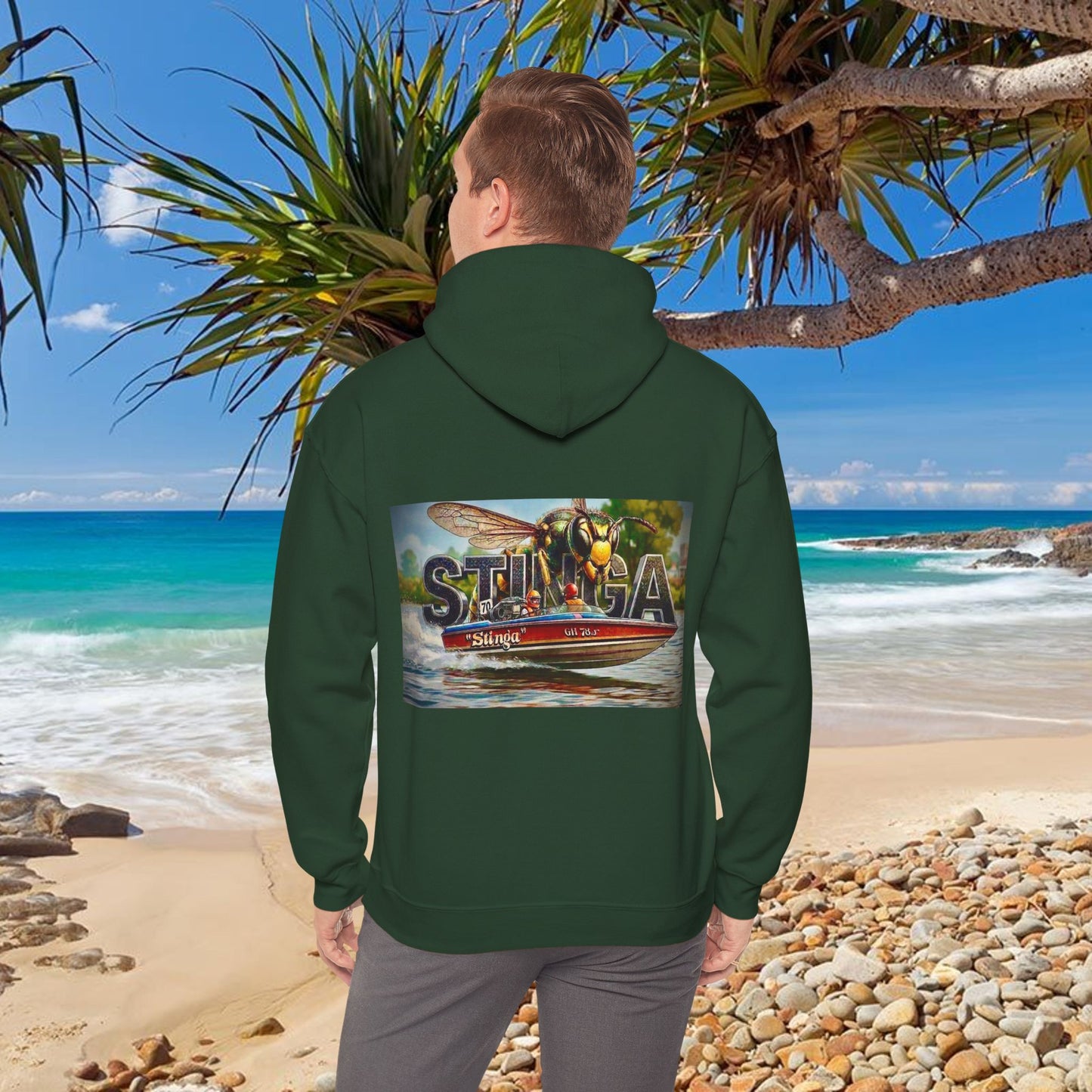 STINGA Bad Lad Oz Ski Racing Tribute Hoodie