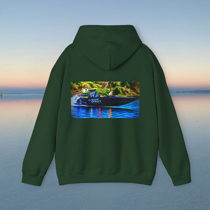 The Tribute Range - THE AXE -  Australian Water Ski Racing Hoodie. Bad Lad Oz has paid homage to the iconic THE AXE with our Tribute Collection