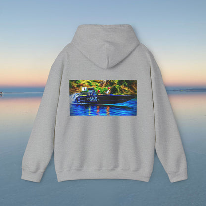 The Tribute Range - THE AXE -  Australian Water Ski Racing Hoodie. Bad Lad Oz has paid homage to the iconic THE AXE with our Tribute Collection