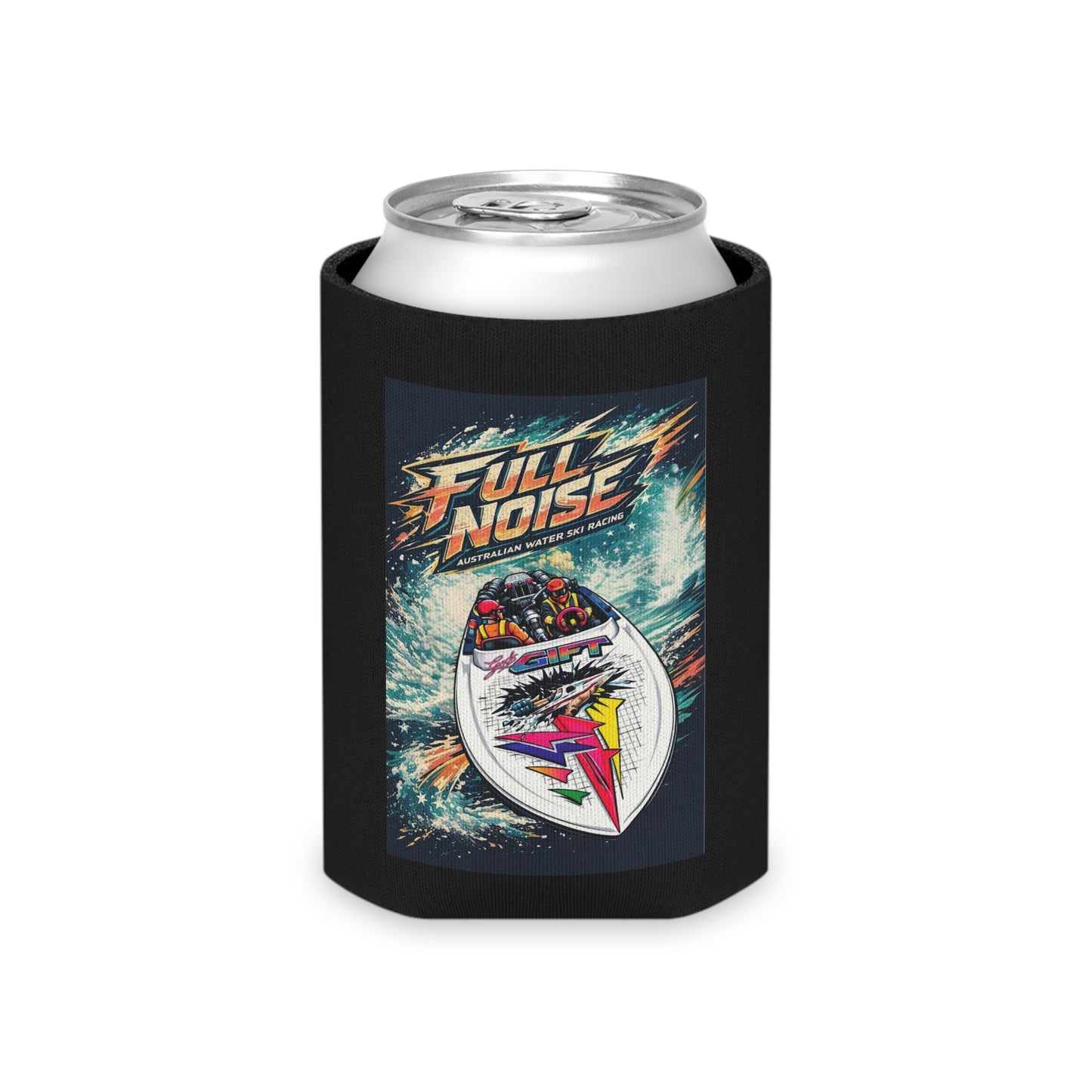 Australian Water Ski Racing God’s Gift Tribute Can Coolers