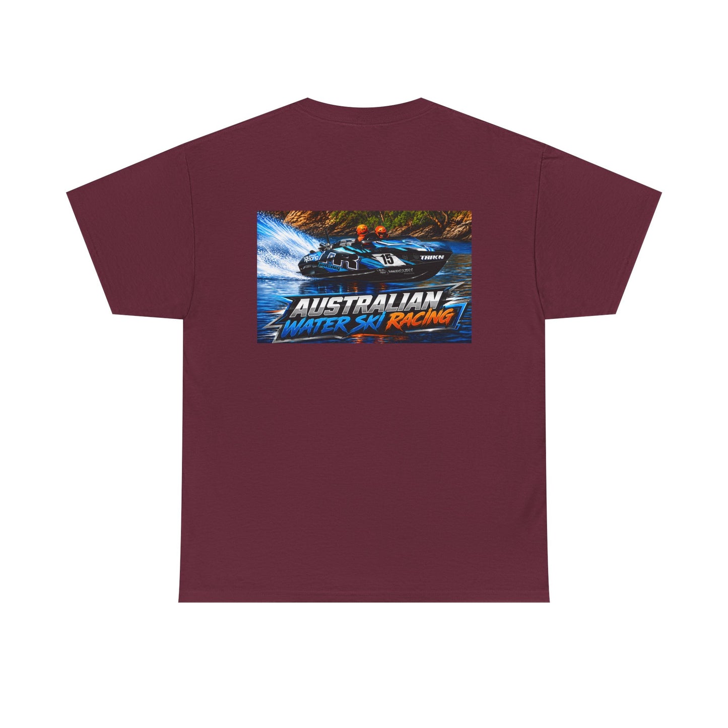 Australian Water Ski Racing Tee featuring the Champion Team from TR  Waterski Race T-shirts